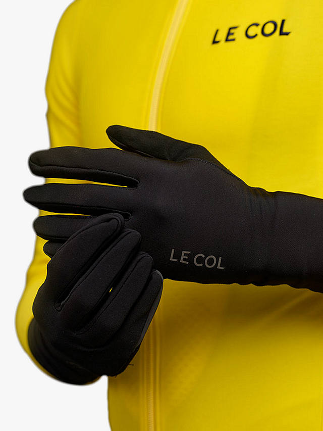 Le Col Unisex Pro Lightweight Cycling Gloves, Black