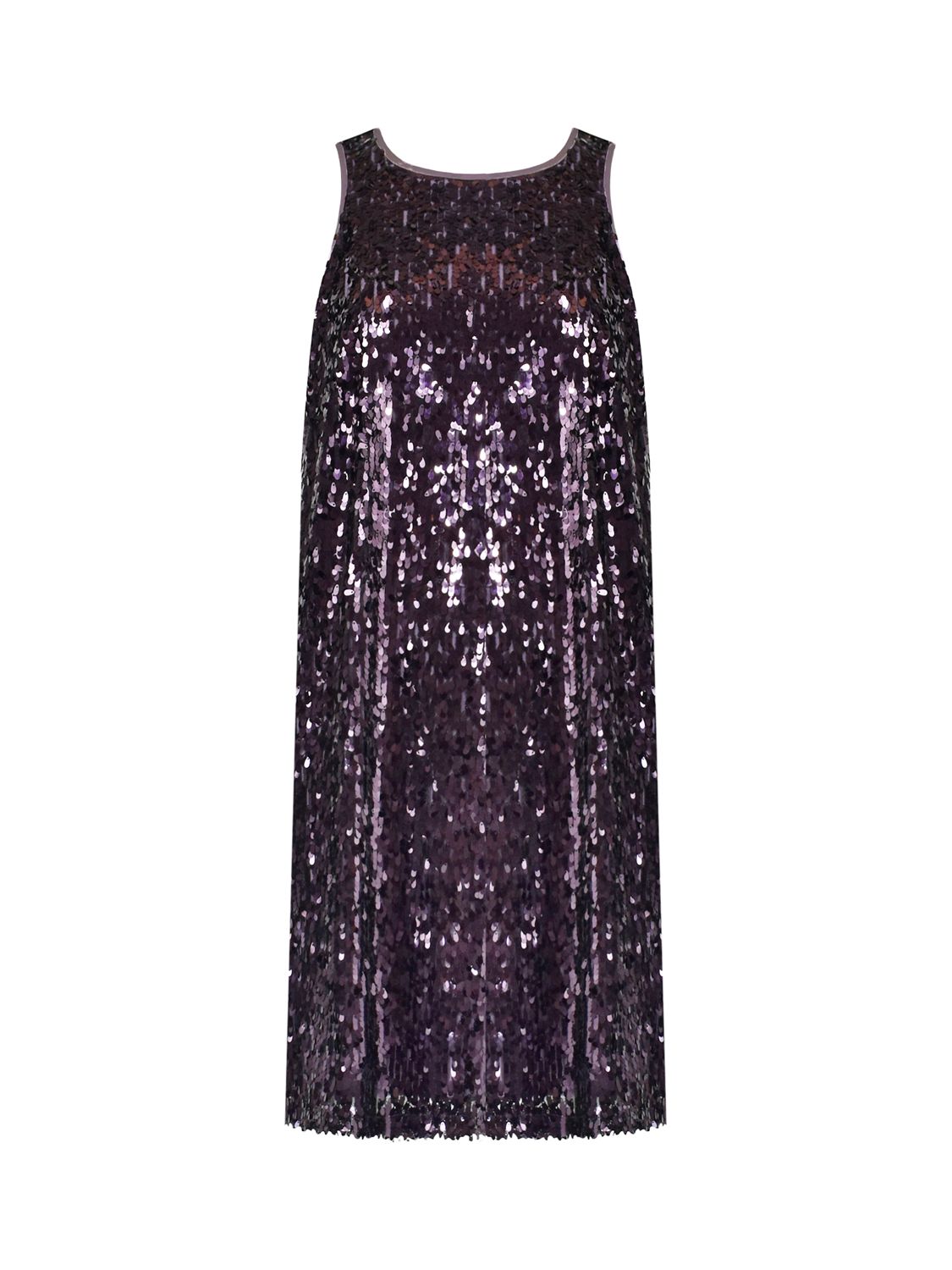 Buy Ro&Zo Sequin Mini Dress, Purple Online at johnlewis.com