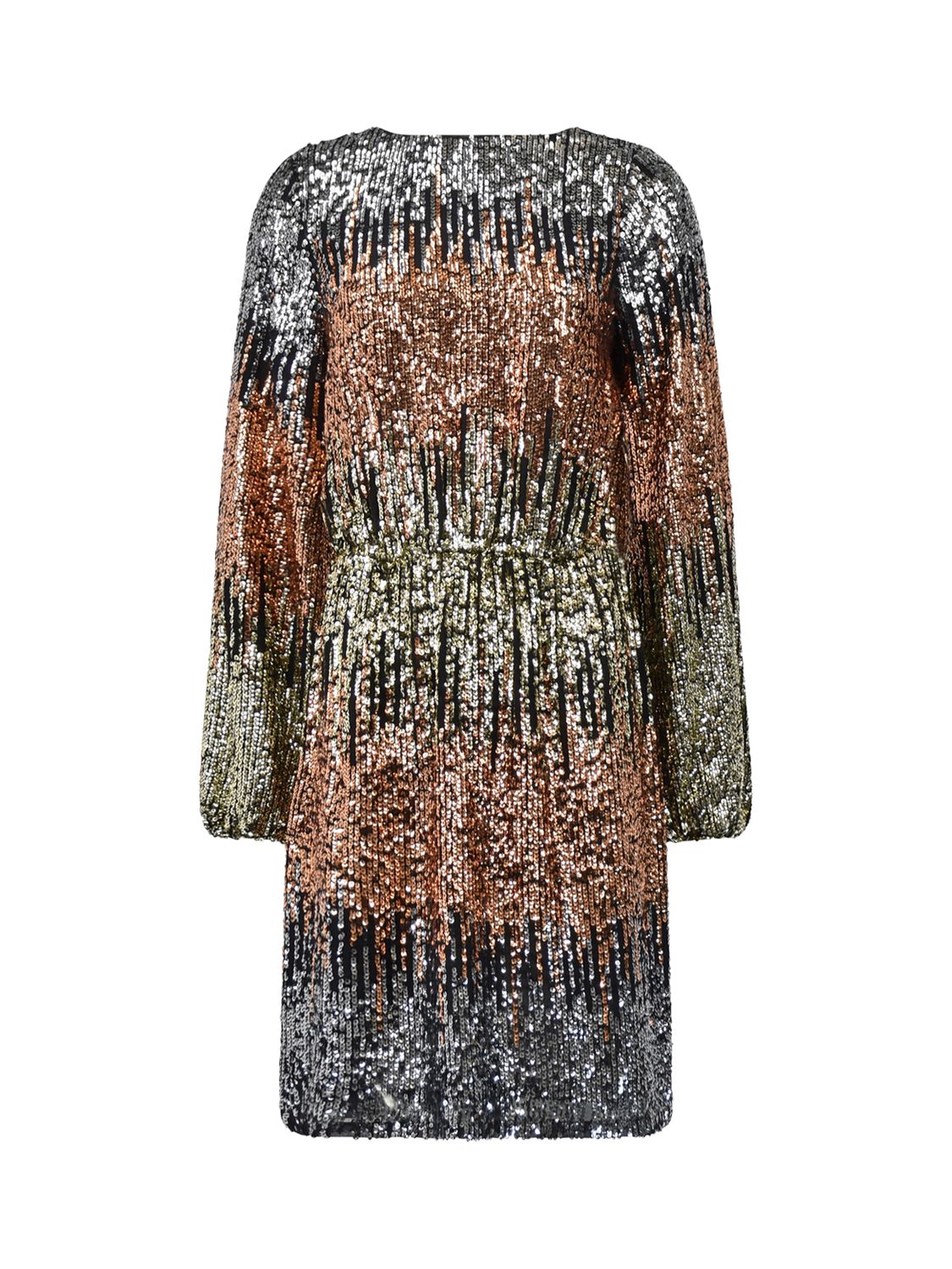 Buy Ro&Zo Sequin Ombre Mini Dress, Multi Online at johnlewis.com