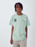 John Lewis Kids' Surf Placement Graphic T-Shirt, Green