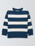John Lewis Kids' Block Stripe Sweatshirt, Multi