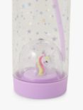 Angels by Accessorize Kids' Unicorn Snow Globe Water Bottle, Multi