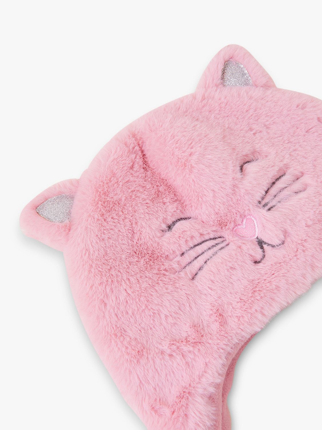 Buy Angels by Accessorize Kids' Fluffy Cat Chullo Hat, Pink Online at johnlewis.com