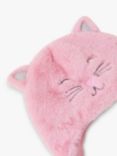 Angels by Accessorize Kids' Fluffy Cat Chullo Hat, Pink