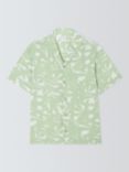 John Lewis Kids' Palm Print Shirt, Green