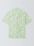 John Lewis Kids' Palm Print Short Sleeve Shirt