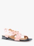 Chie Mihara Teide Leather Sandals, Pink/Black