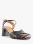 Chie Mihara Roley Leather Sandals, Black