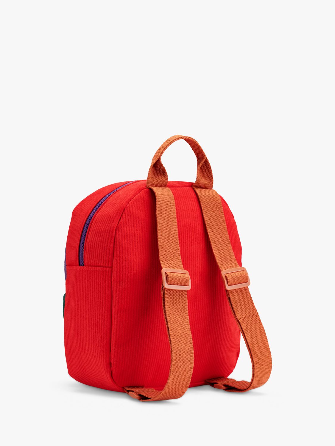 Small Stuff Kids' Initial Colour Block Backpack, Multi, I, One Size