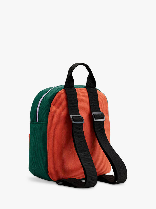Small Stuff Kids' Initial Colour Block Backpack, Multi, J