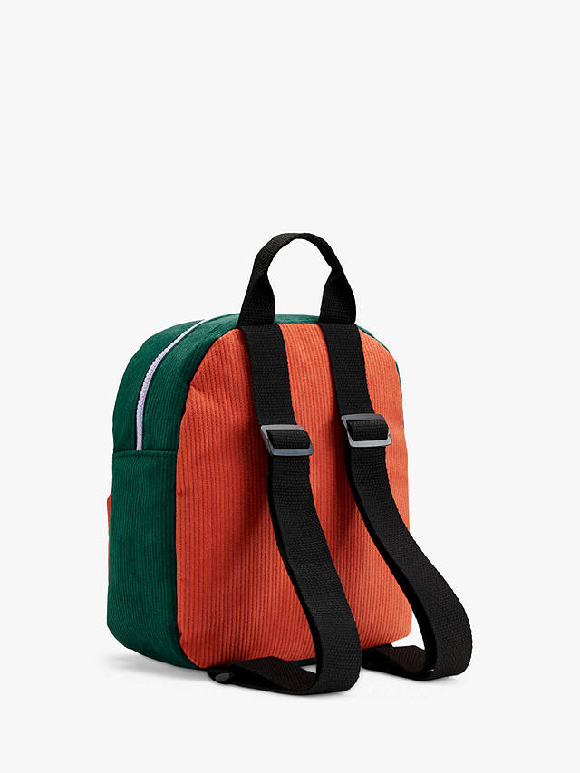 Small Stuff Kids' Initial Colour Block Backpack, Multi, O