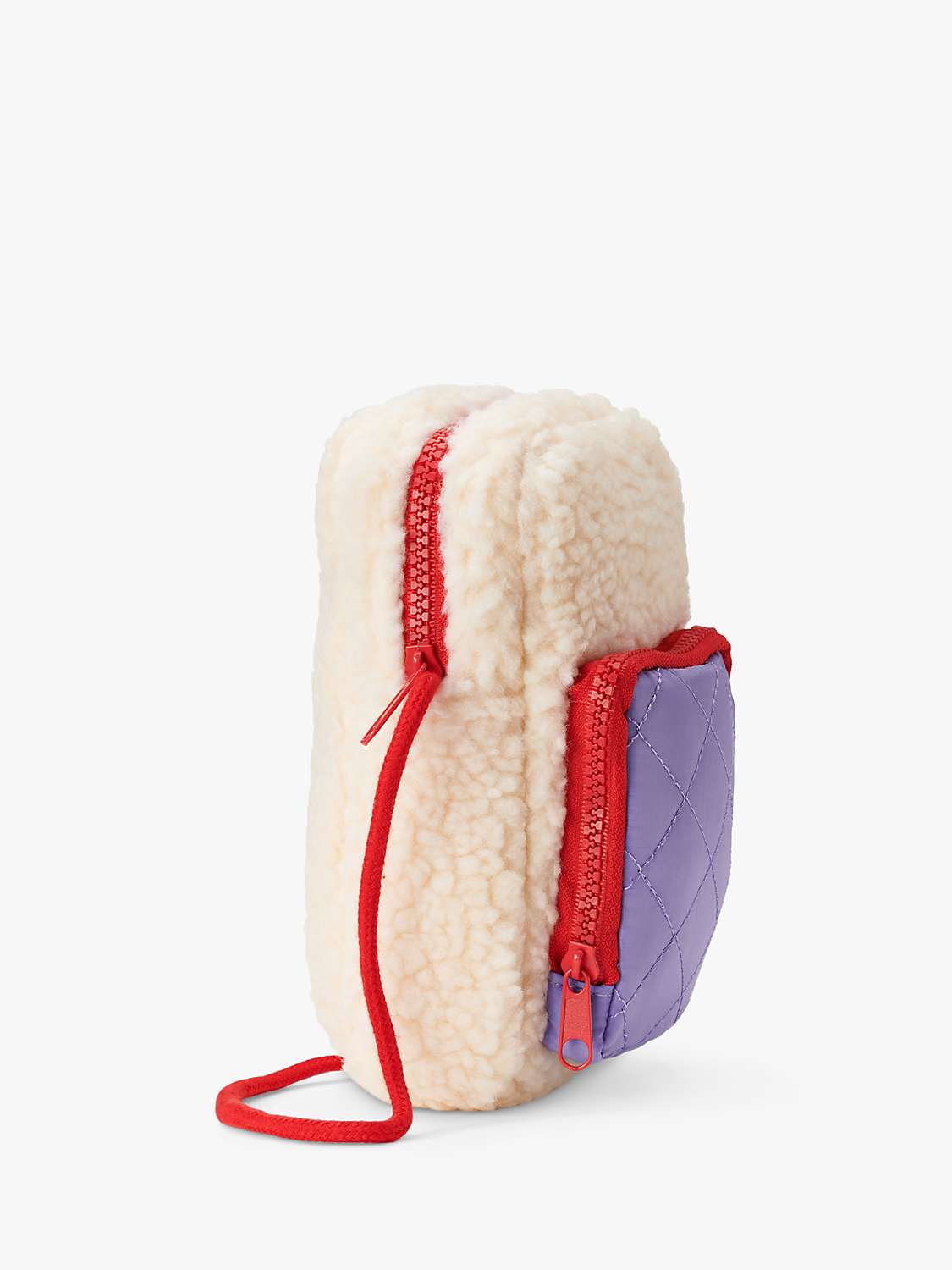 Buy Small Stuff Kids' Rainbow Borg Crossbody Bag, Natural Cream/Multi Online at johnlewis.com