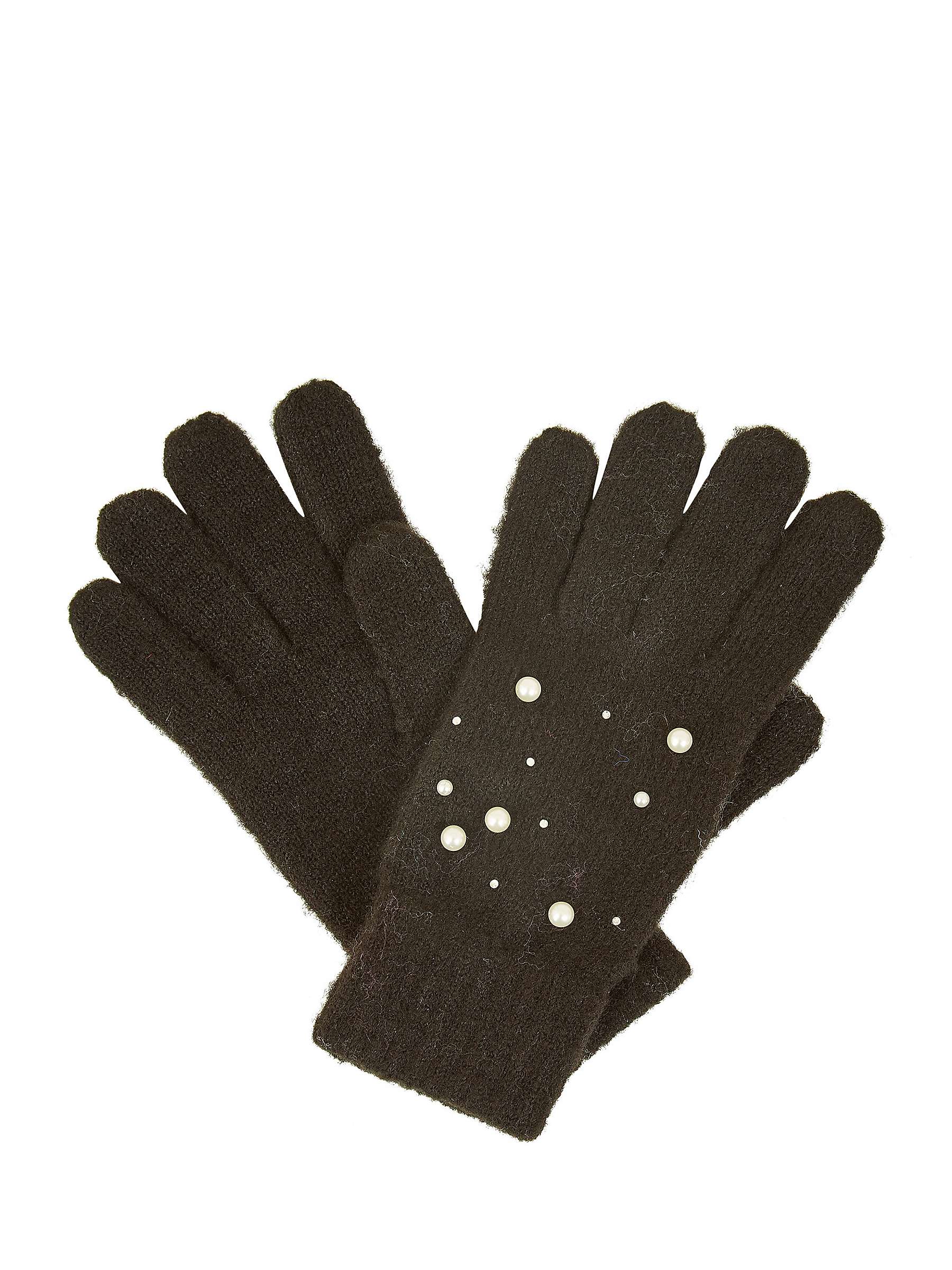 Buy Yumi Knitted Embellished Gloves Online at johnlewis.com