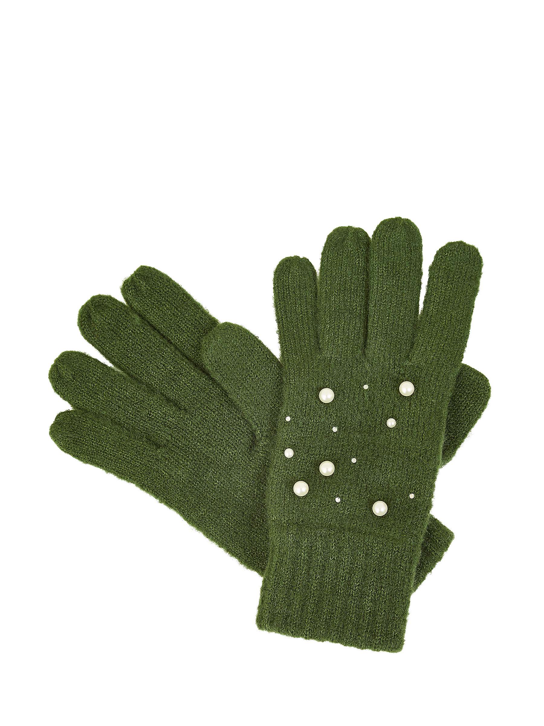 Buy Yumi Knitted Embellished Gloves Online at johnlewis.com