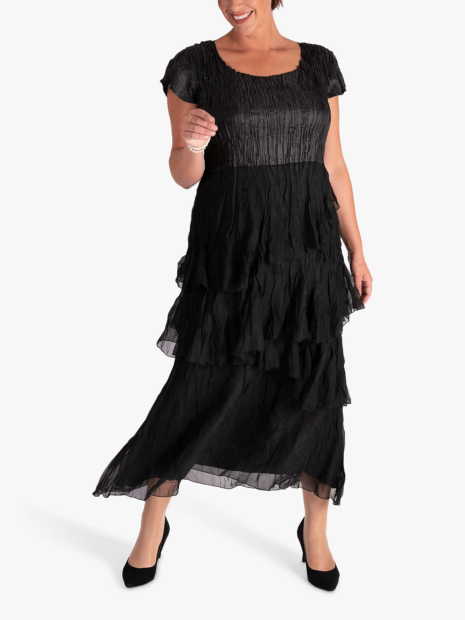 Buy chesca Tiered Midi Dress Online at johnlewis.com