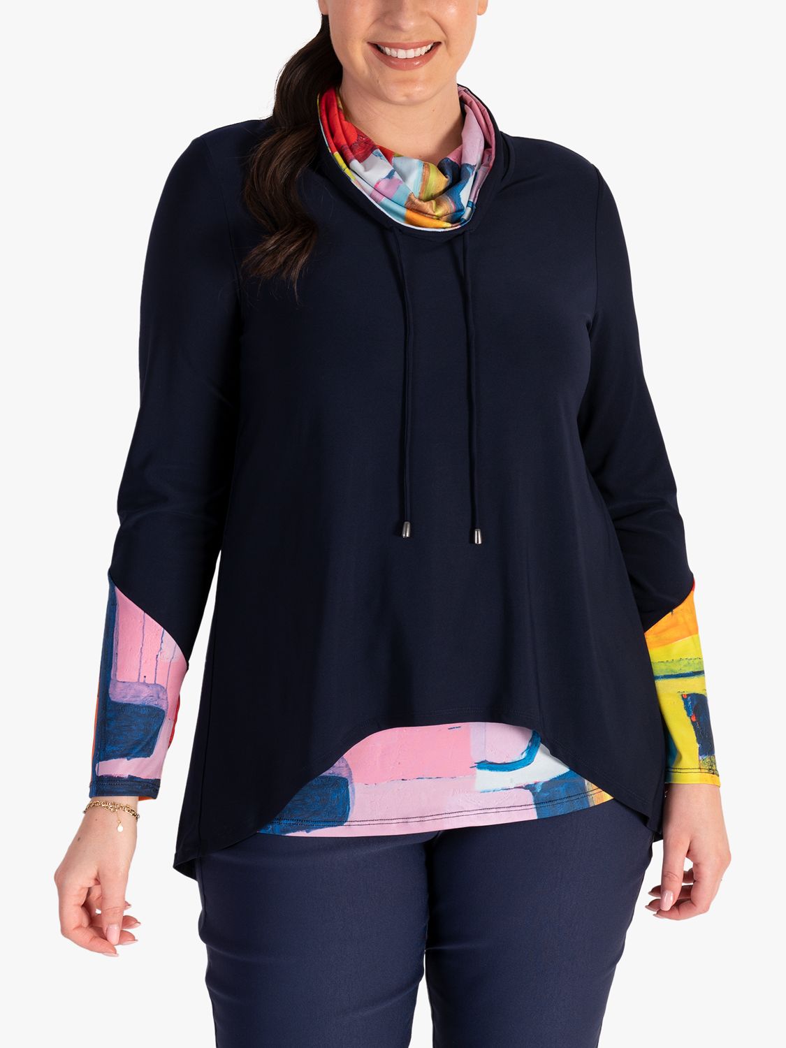 Buy chesca Cowl Neck Tunic Top Online at johnlewis.com