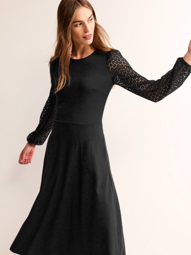 Boden black shop dress