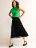Boden Tulle Full Midi Skirt, Black