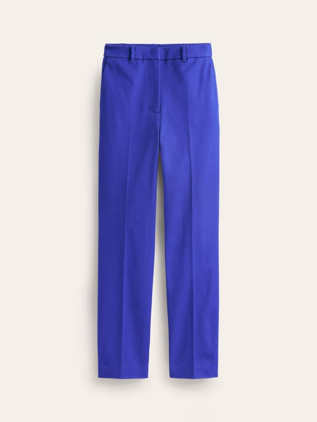 Boden Highgate Tailored Trousers, Persian Blue, 8