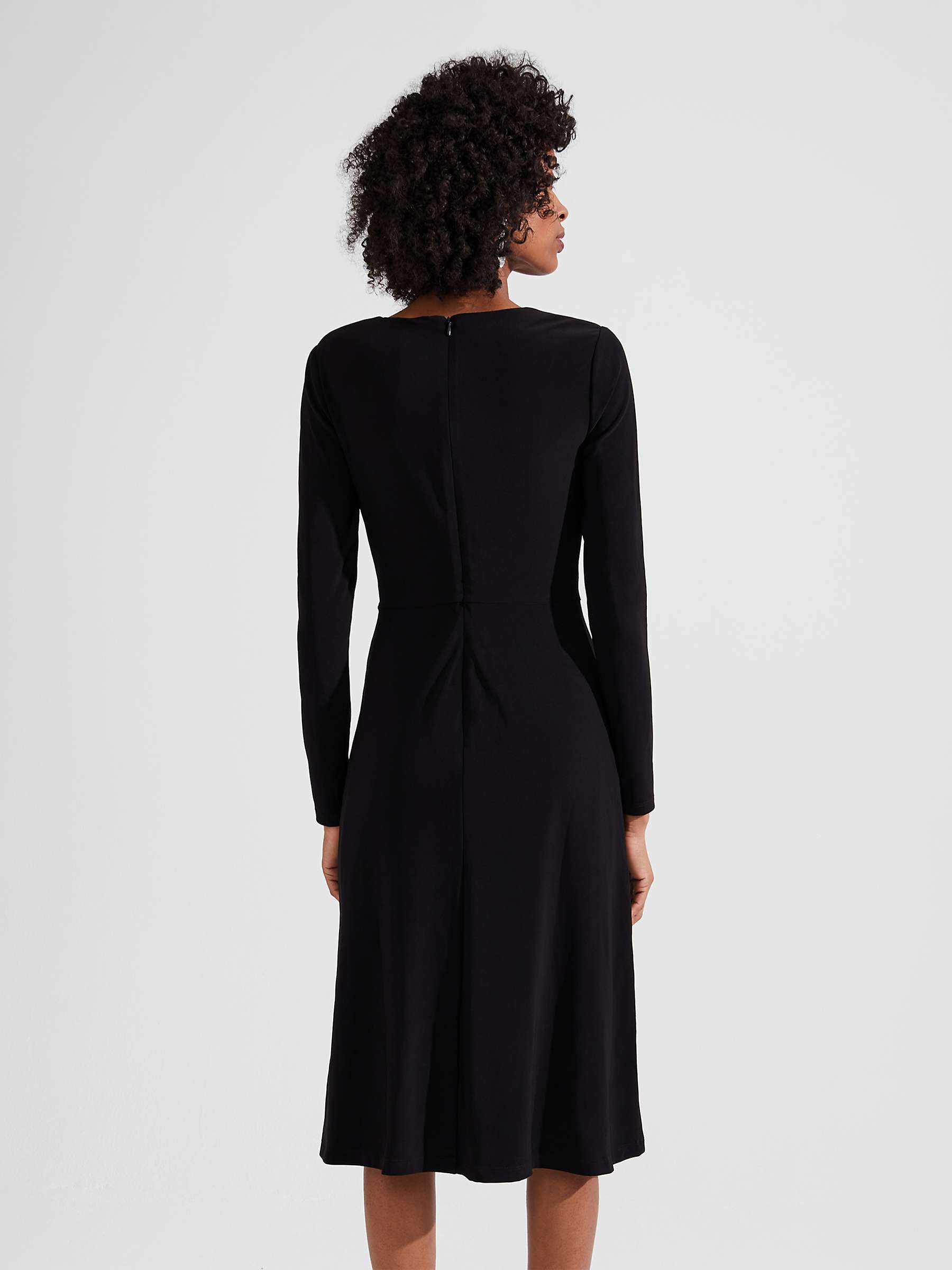 Buy Hobbs Antonia Dress, Black Online at johnlewis.com