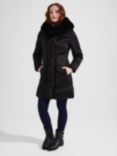 Hobbs Serena Puffer Coat, Black