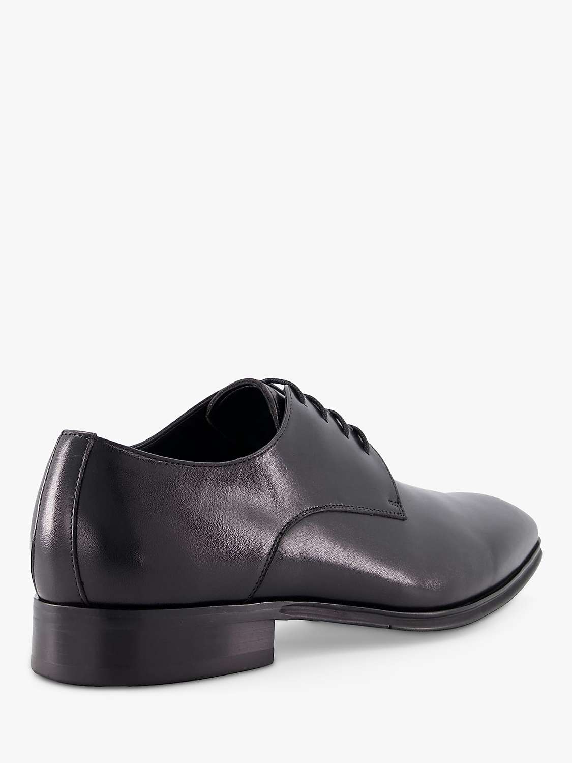 Buy Dune Wide Fit Satchel Leather Oxford Shoes, Black Online at johnlewis.com