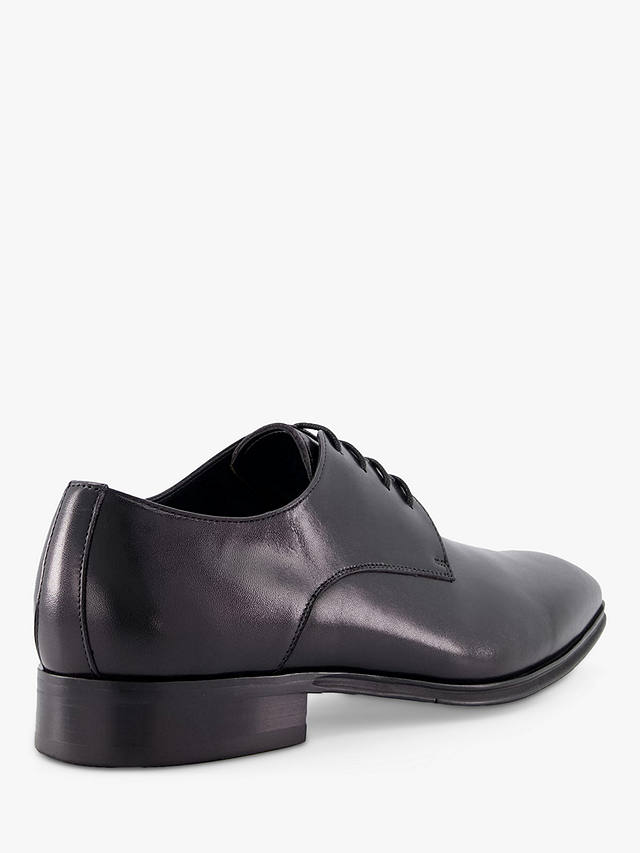 Dune Wide Fit Satchel Leather Oxford Shoes, Black