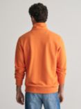 GANT Regular Shield Half Zip Jumper, 860 Pumpkin Orange