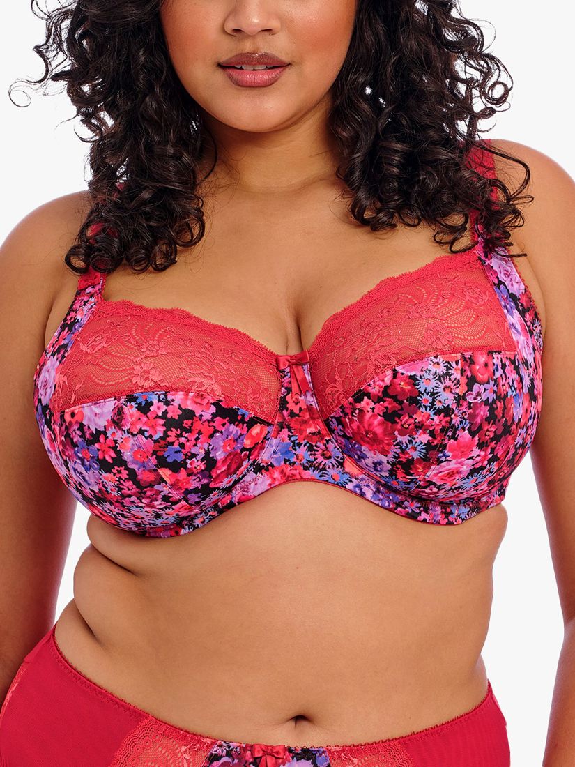 Elomi Morgan Underwire Banded Bra, Sunset Meadow at John Lewis & Partners
