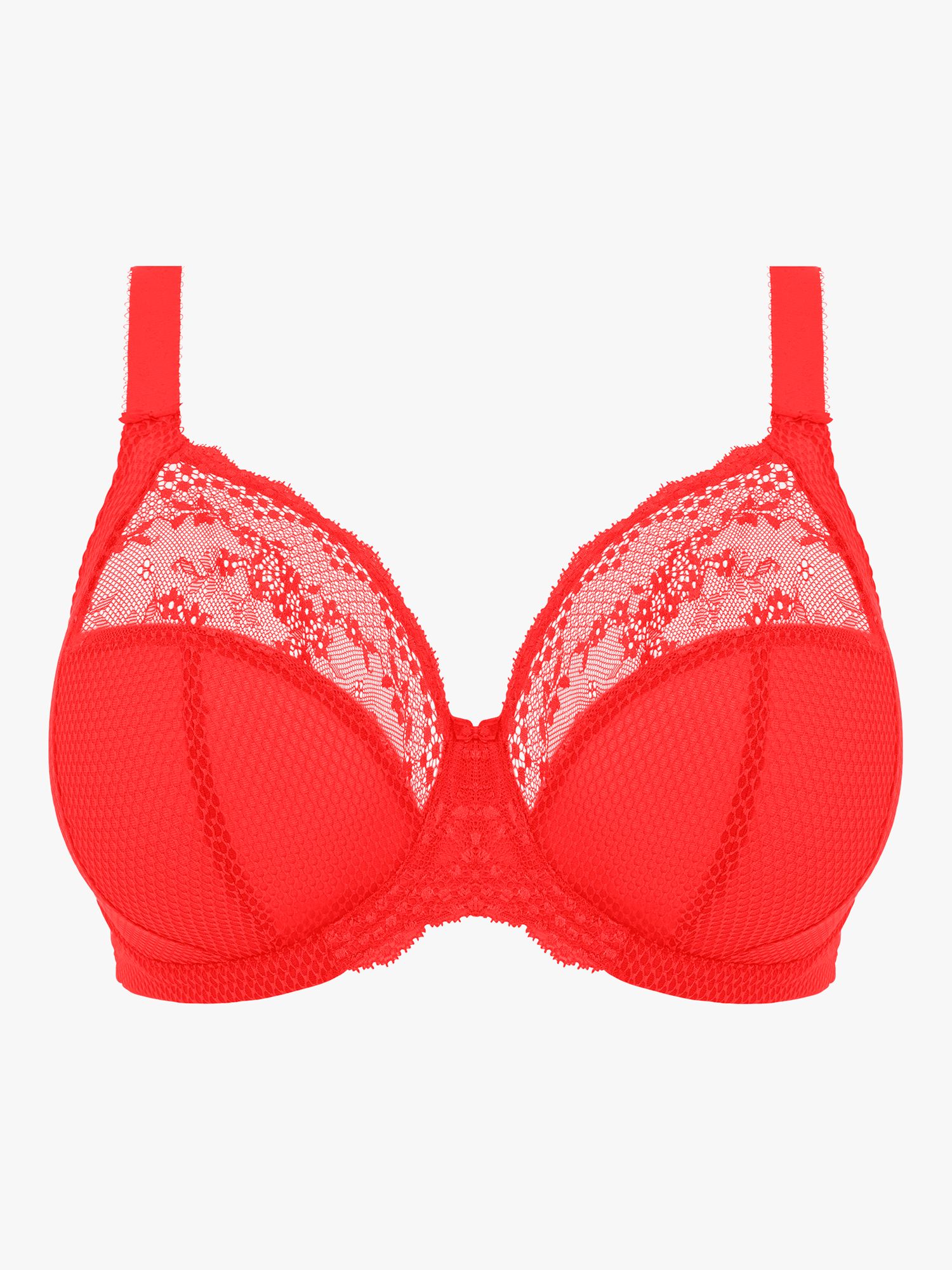 Charley Underwire Plunge Bra with Stretch Lace