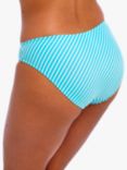 Freya Jewel Cove Stripe Bikini Bottoms, Turquoise/Multi