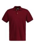 GANT Tipping Short Sleeve Rugger Polo Shirt, Red