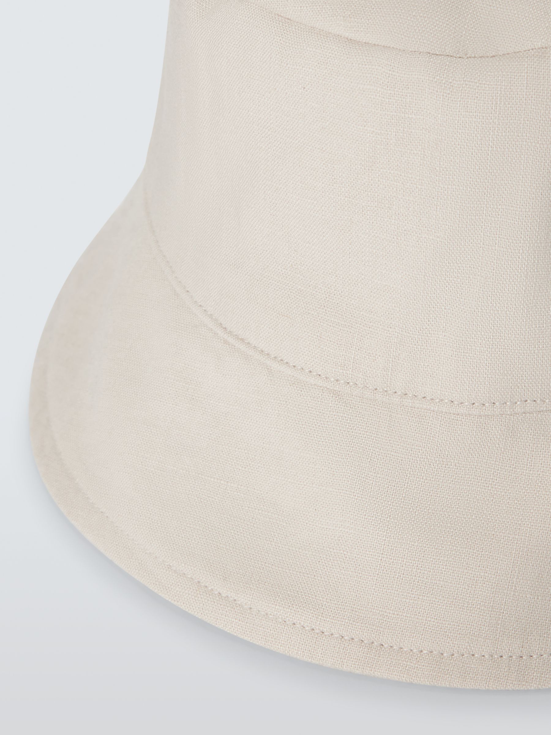 Buy John Lewis Heirloom Collection Baby Linen Blend Hat, Stone Online at johnlewis.com