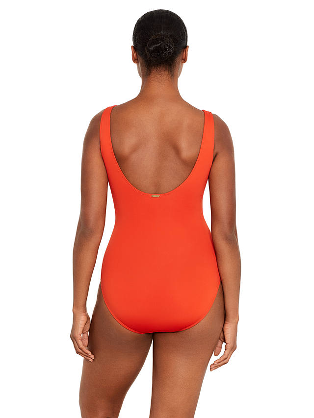 Lauren Ralph Lauren Ruffle Front Shaping Swimsuit, Pay