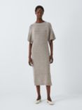 John Lewis Metallic Knitted Dress