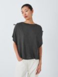 AND/OR Kelsey Tee, Black Marl