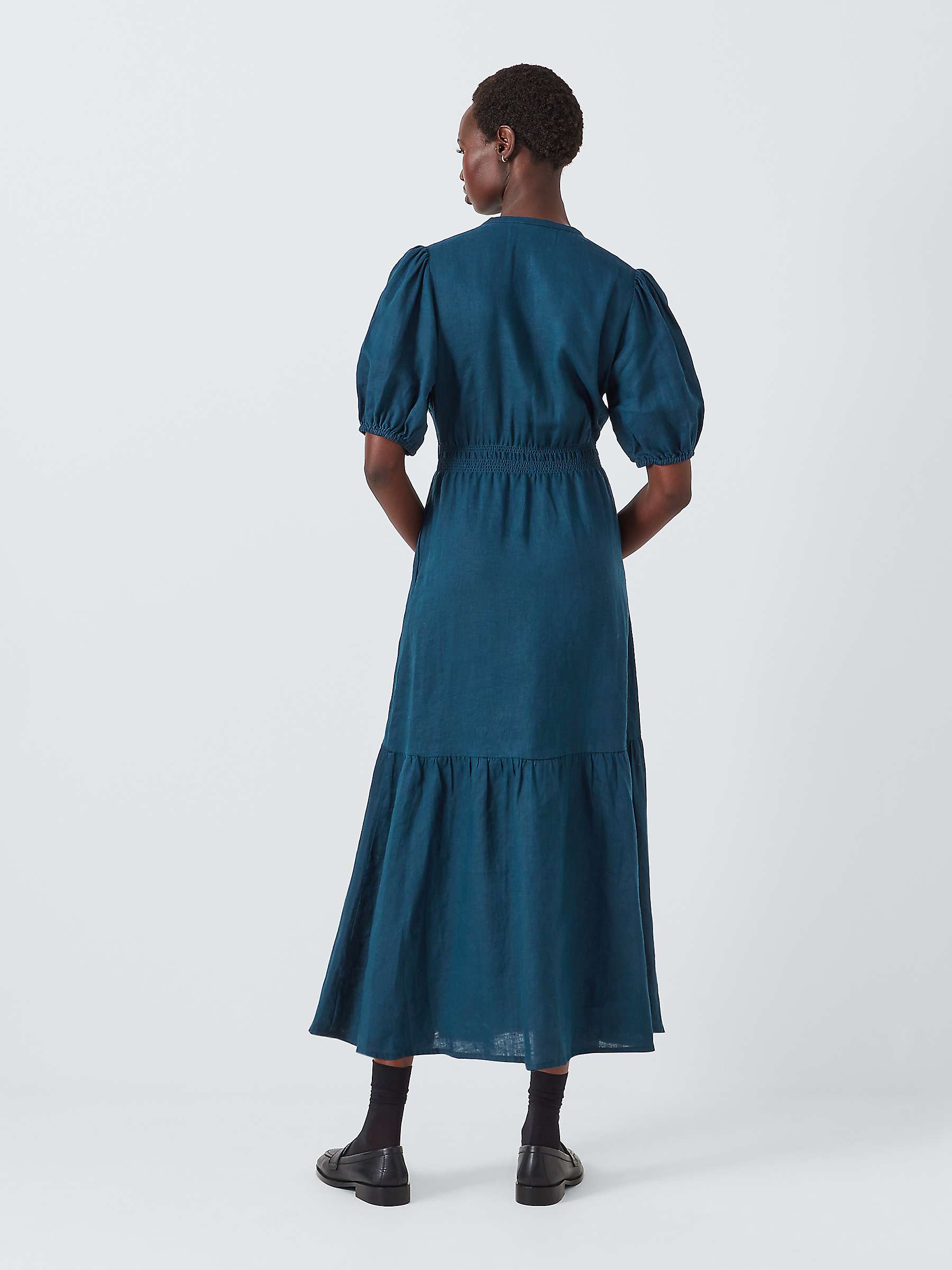 Buy John Lewis Linen Sheered Dress Online at johnlewis.com