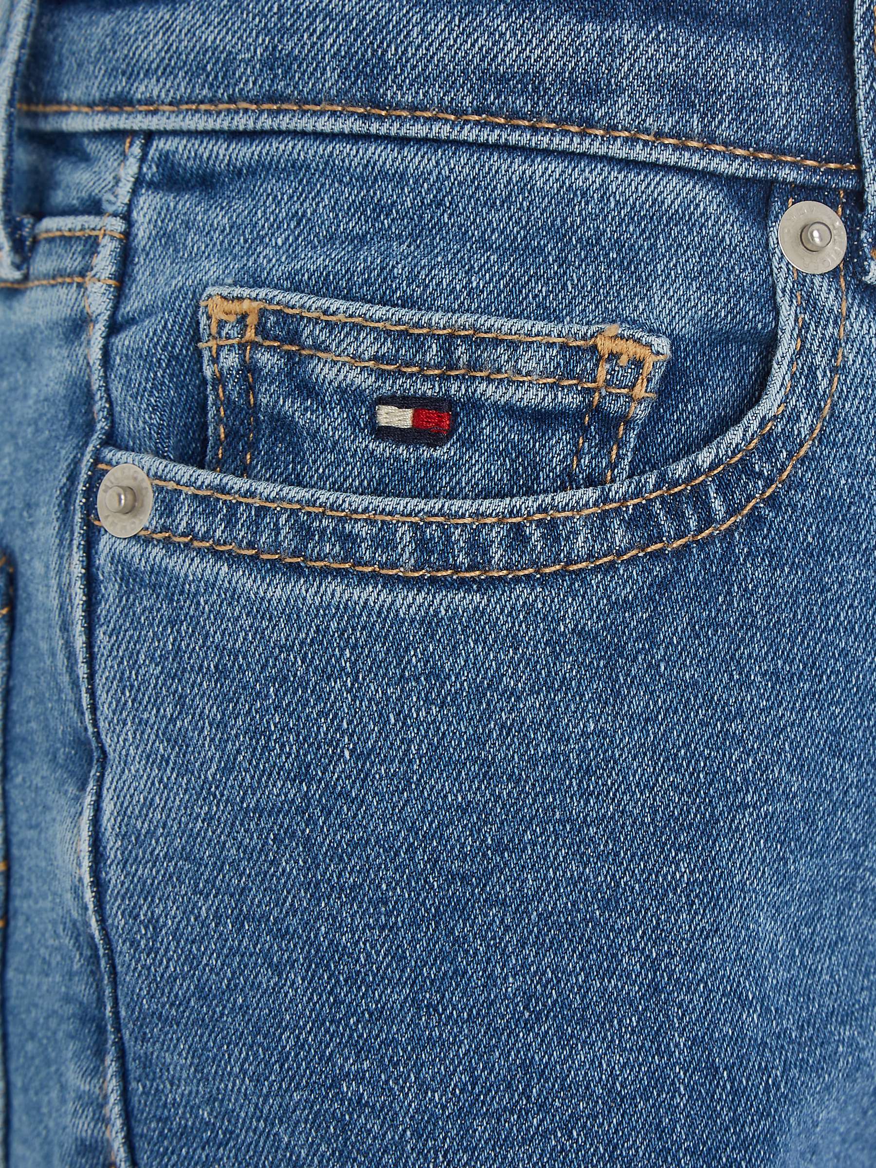 Buy Tommy Hilfiger Kids' High Rise Tapered Jeans, Midused Online at johnlewis.com