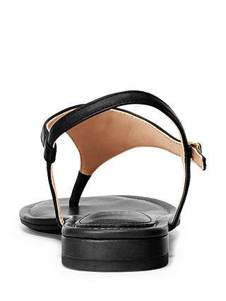 Lauren Ralph Lauren Ellington Leather Sandals, Black