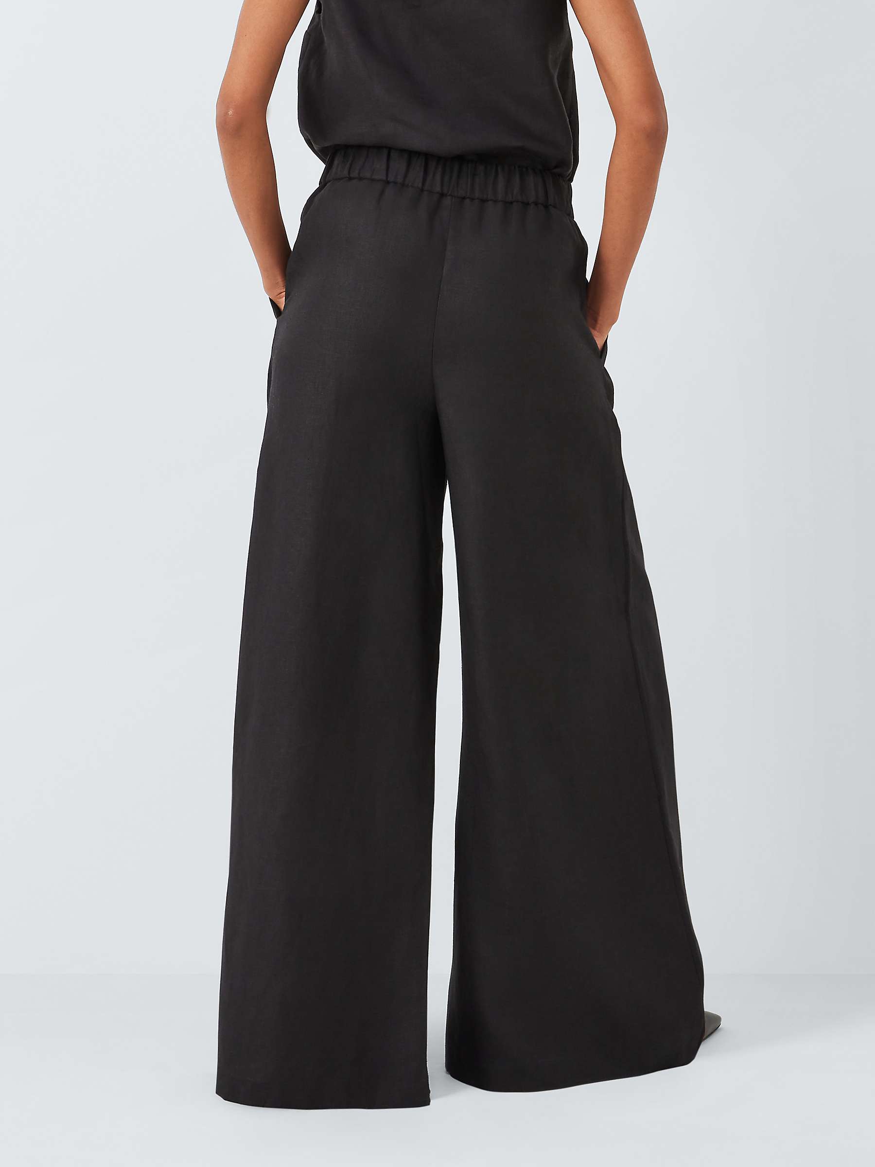 Buy John Lewis Linen Palazzo Trousers Online at johnlewis.com