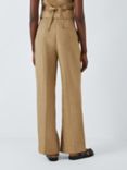 John Lewis Basketweave Linen Trousers, Raffia