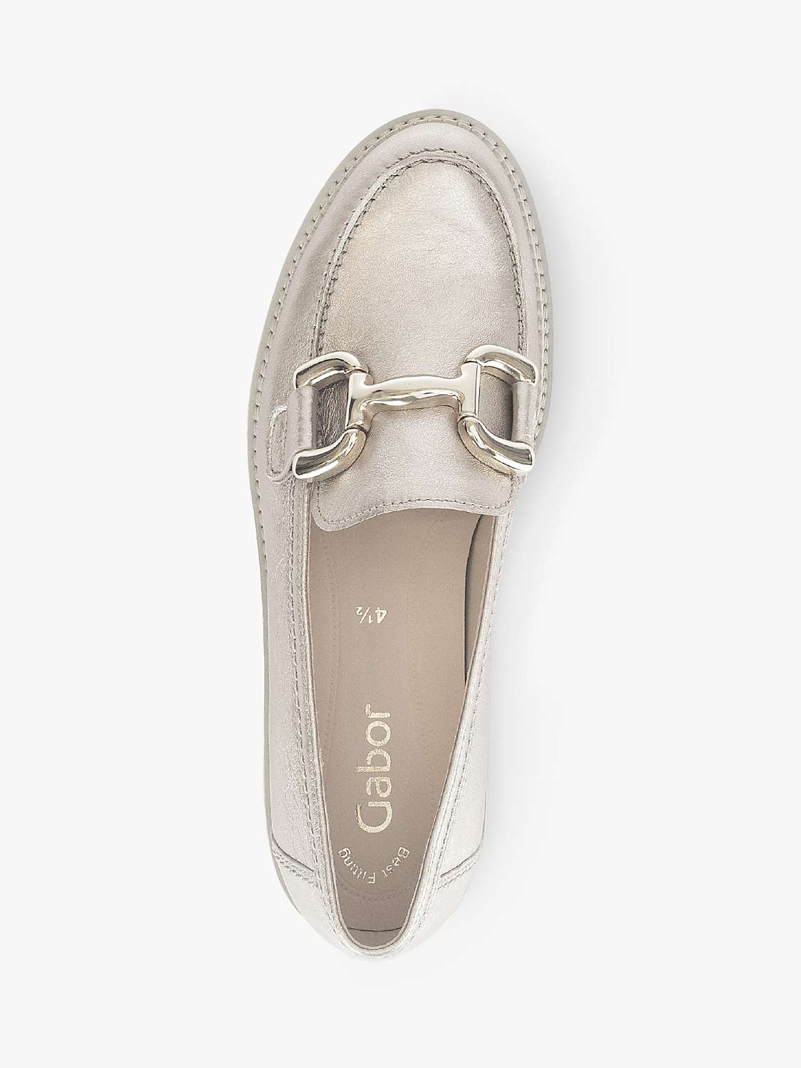 Buy Gabor Donna Leather Loafers Online at johnlewis.com