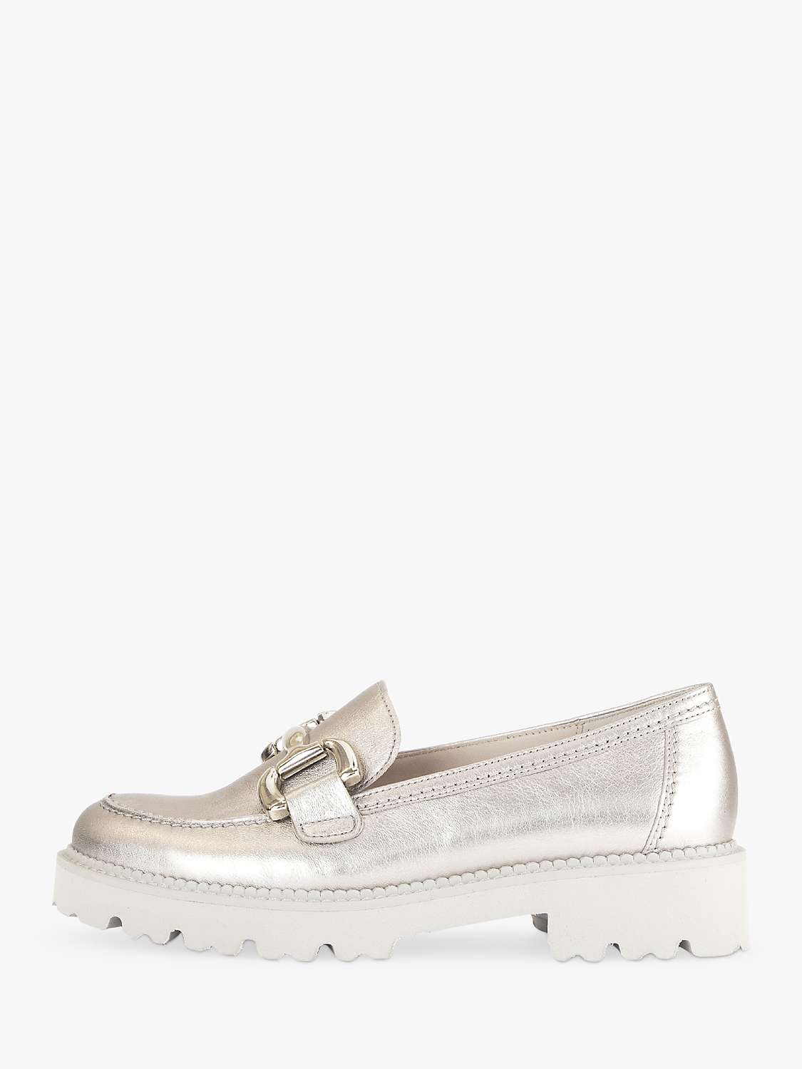 Buy Gabor Donna Leather Loafers Online at johnlewis.com
