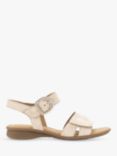 Gabor Marion Wide Fit Strappy Sandals, Oak Puder