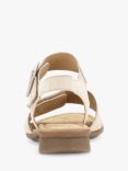 Gabor Marion Wide Fit Strappy Sandals, Oak Puder