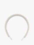 Bloom & Bay Pearl Headband, White