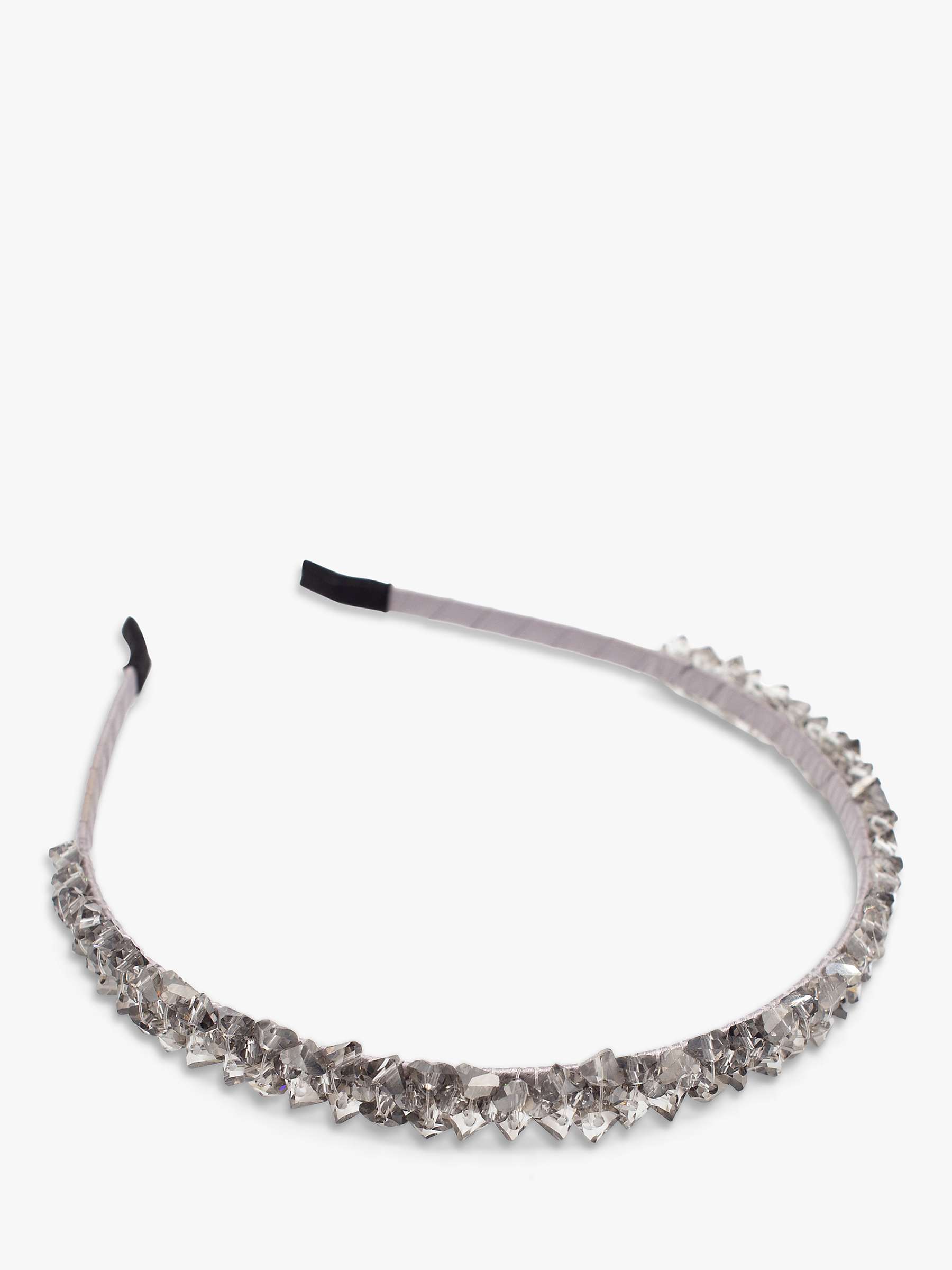 Buy Bloom & Bay Whitsand Gem Headband, Silver Online at johnlewis.com