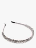 Bloom & Bay Whitsand Gem Headband, Silver