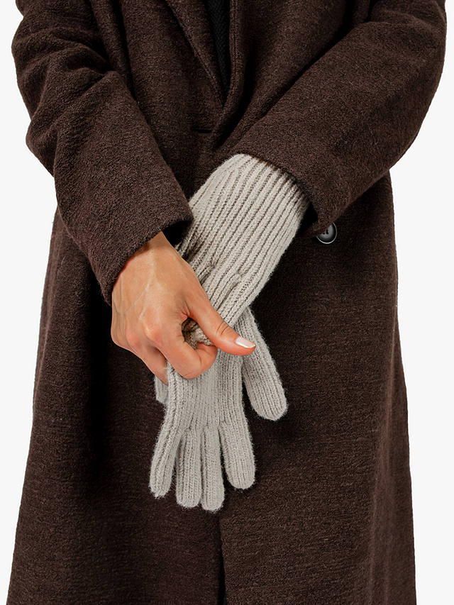 Bloom & Bay Cove Knitted Gloves, Grey