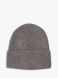 Bloom & Bay Laurel Rib Knit Beanie Hat, Grey